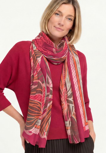 Sjaals rood Bianca