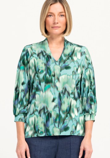 T-shirts korte mouw blauw Bianca