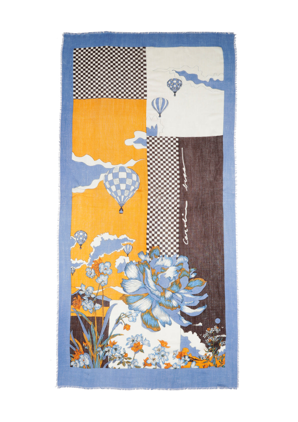 Sjaals multicolor Caroline Biss