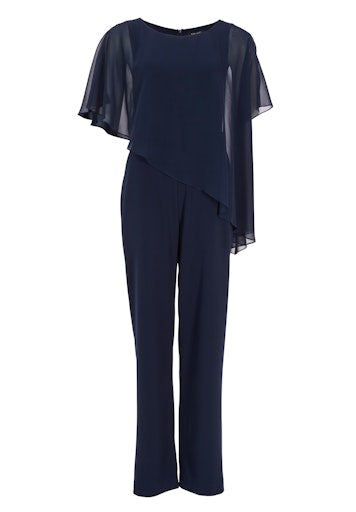 Jumpsuits zonder mouw navy SWING