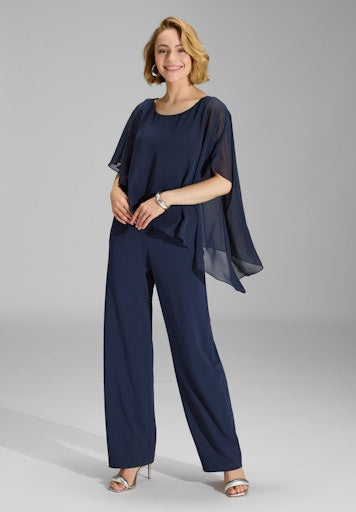 Jumpsuits zonder mouw navy SWING