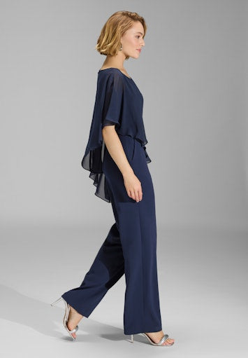 Jumpsuits zonder mouw navy SWING