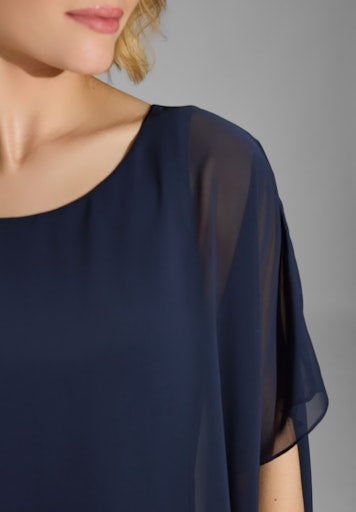 Jumpsuits zonder mouw navy SWING