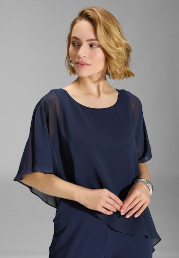 Jumpsuits zonder mouw navy SWING