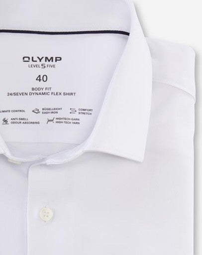 Hemden lange mouw wit OLYMP