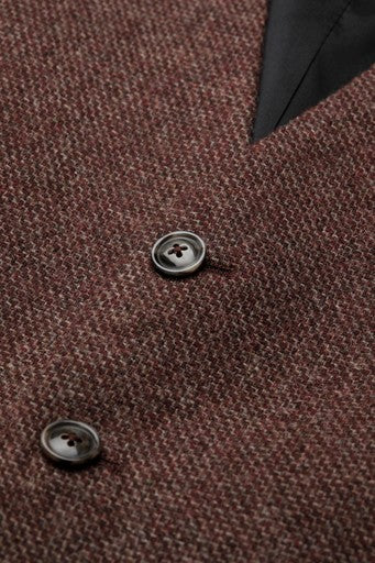 Kostuumgilets bruin DIGEL