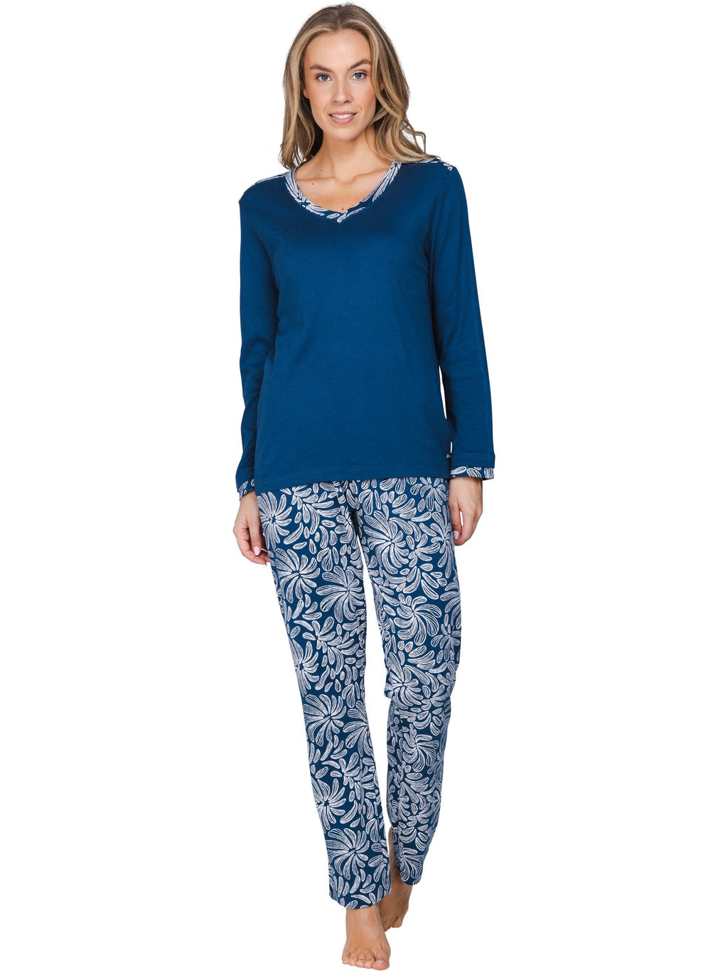 Pyjama's navy Pastunette