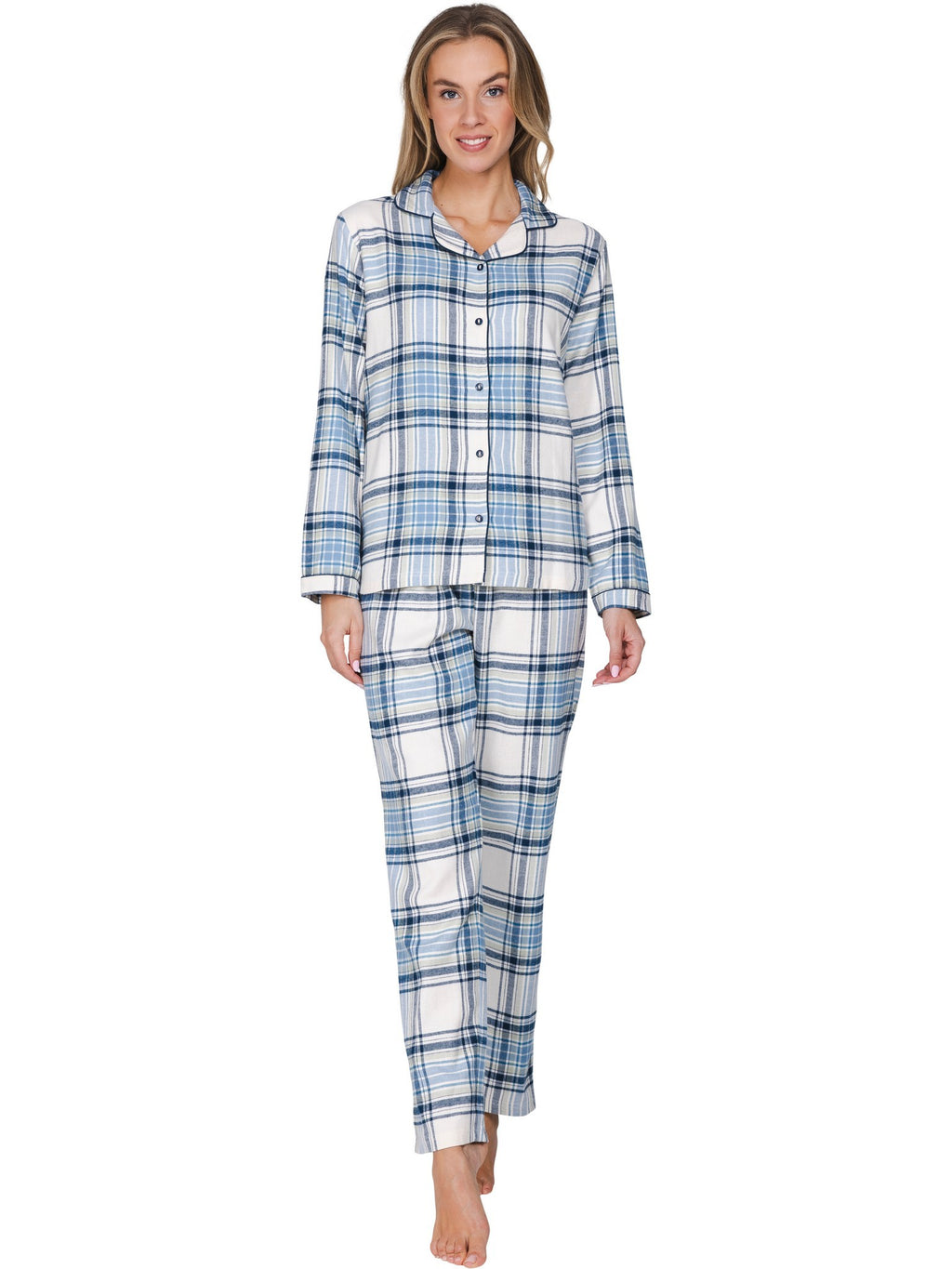 Pyjama's blauw Pastunette