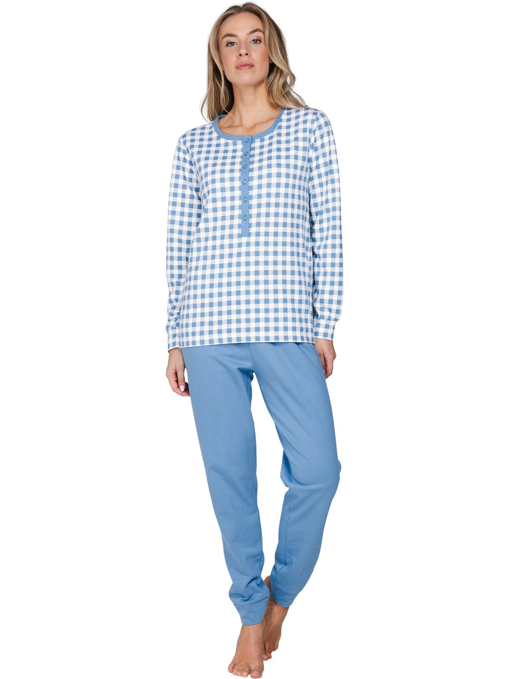 Pyjama's blauw Pastunette