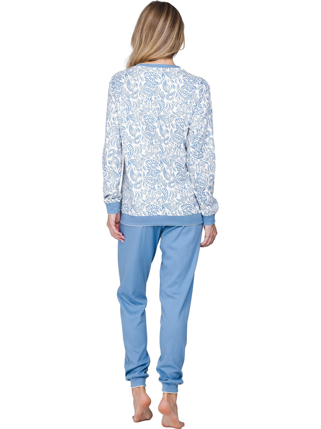 Pyjama's blauw Pastunette