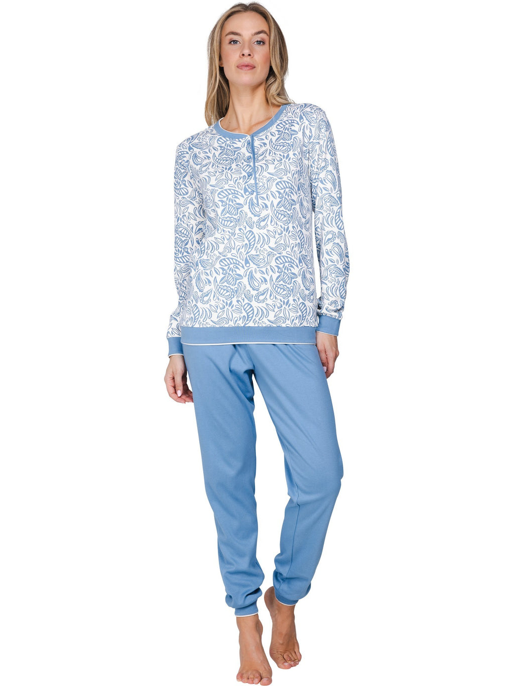Pyjama's blauw Pastunette