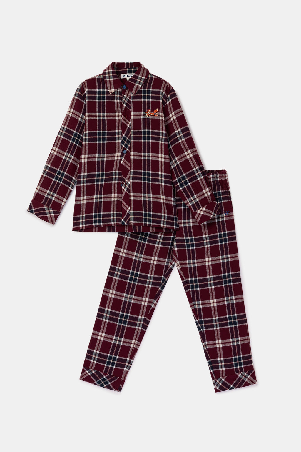 Pyjama's rood Woody
