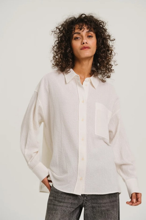 Blouses lange mouw wit Sacrécoeur