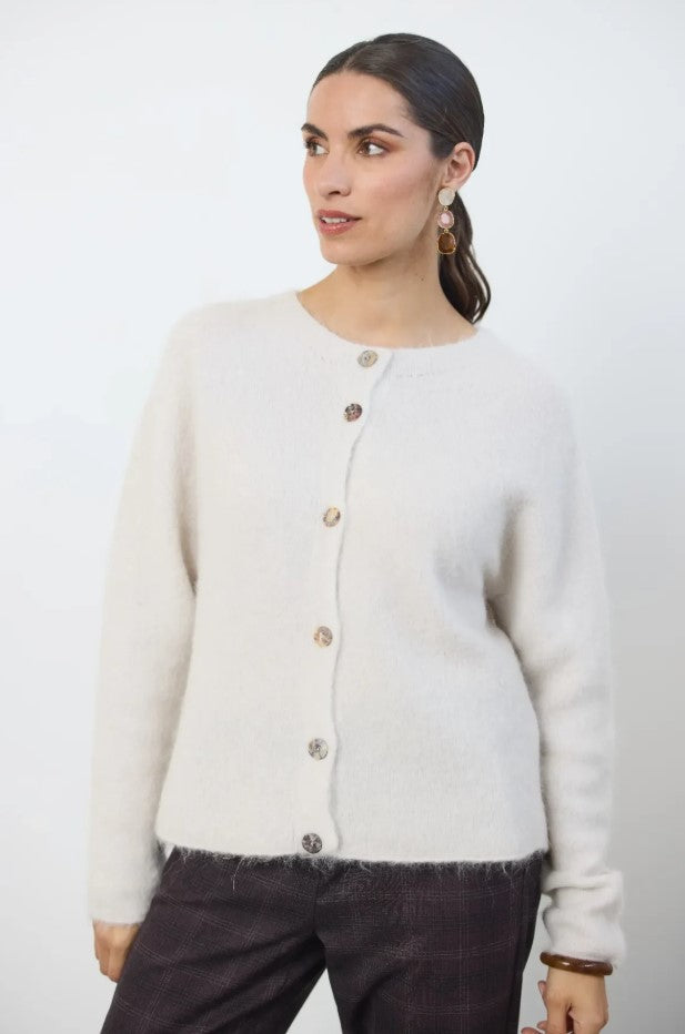 Cardigans wit LOVE AT ME