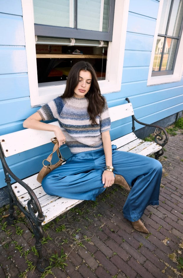 Broeken blauw LOVE AT ME