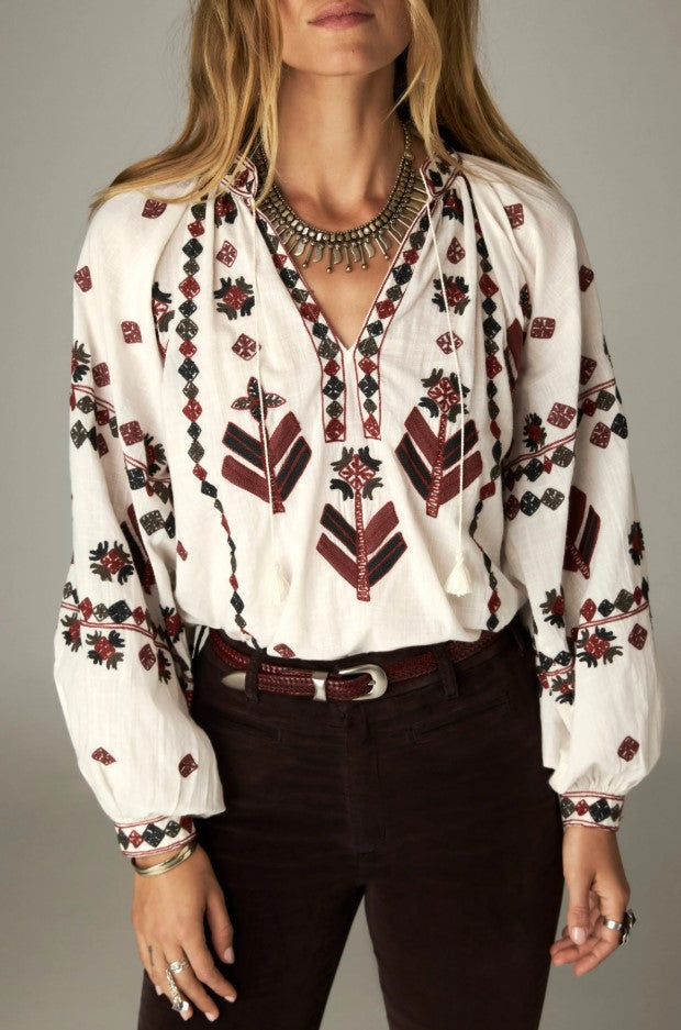 Blouses lange mouw multicolor MAISON HOTEL