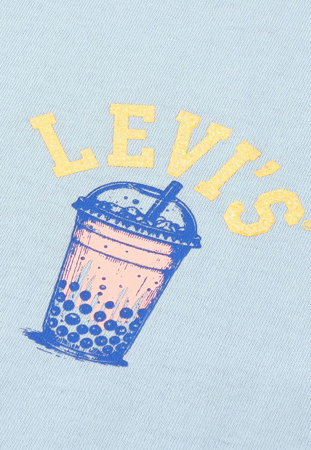 T-shirts korte mouw blauw Levi's