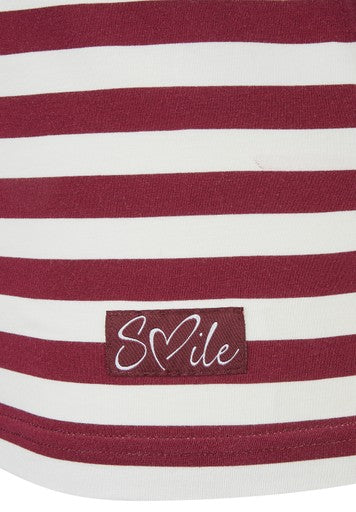 T-shirts lange mouw rood Rabe