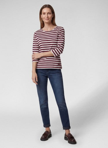 T-shirts lange mouw rood Rabe