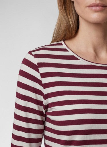 T-shirts lange mouw rood Rabe