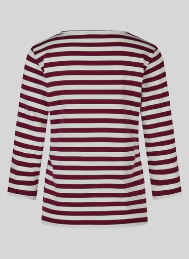 T-shirts lange mouw rood Rabe