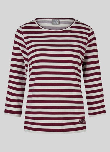 T-shirts lange mouw rood Rabe