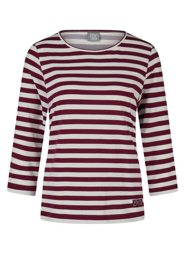 T-shirts lange mouw rood Rabe