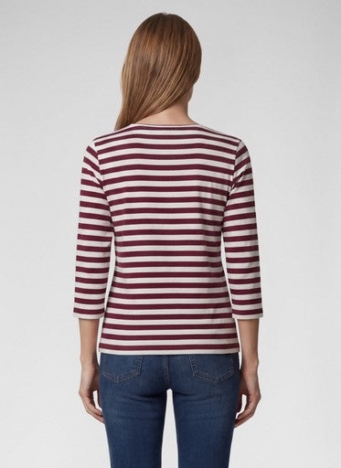 T-shirts lange mouw rood Rabe
