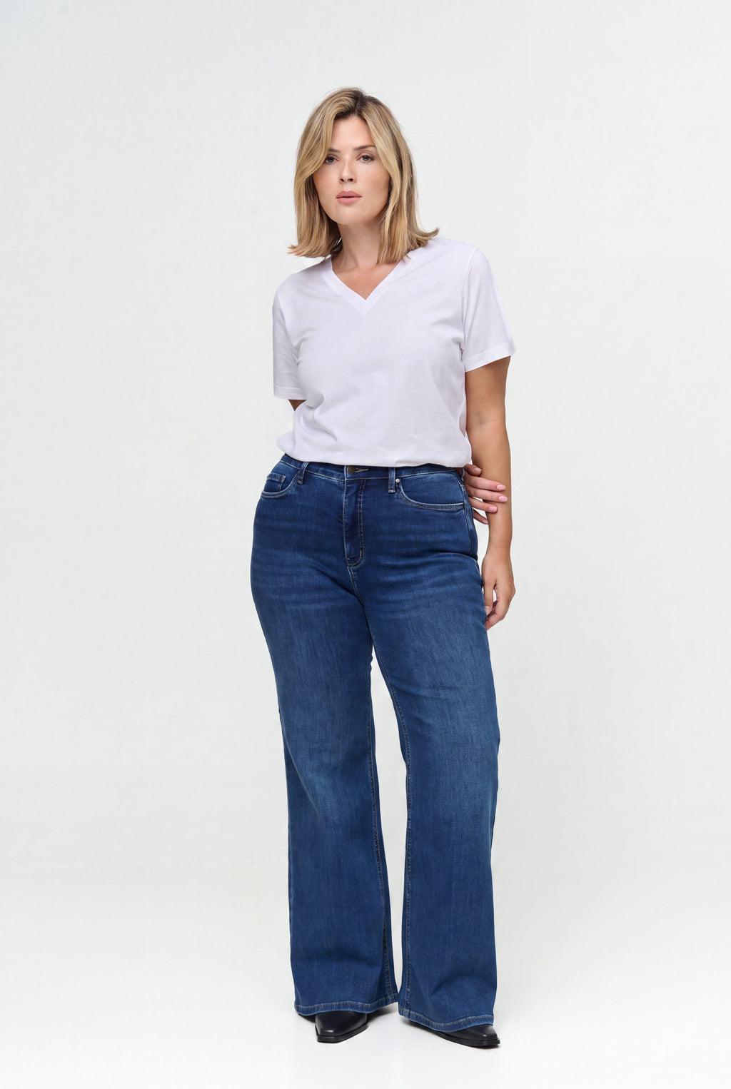 Jeans blauw FOX FACTOR.