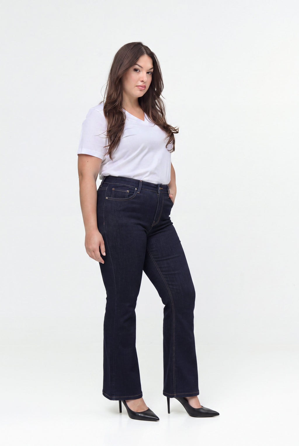 Jeans blauw FOX FACTOR.