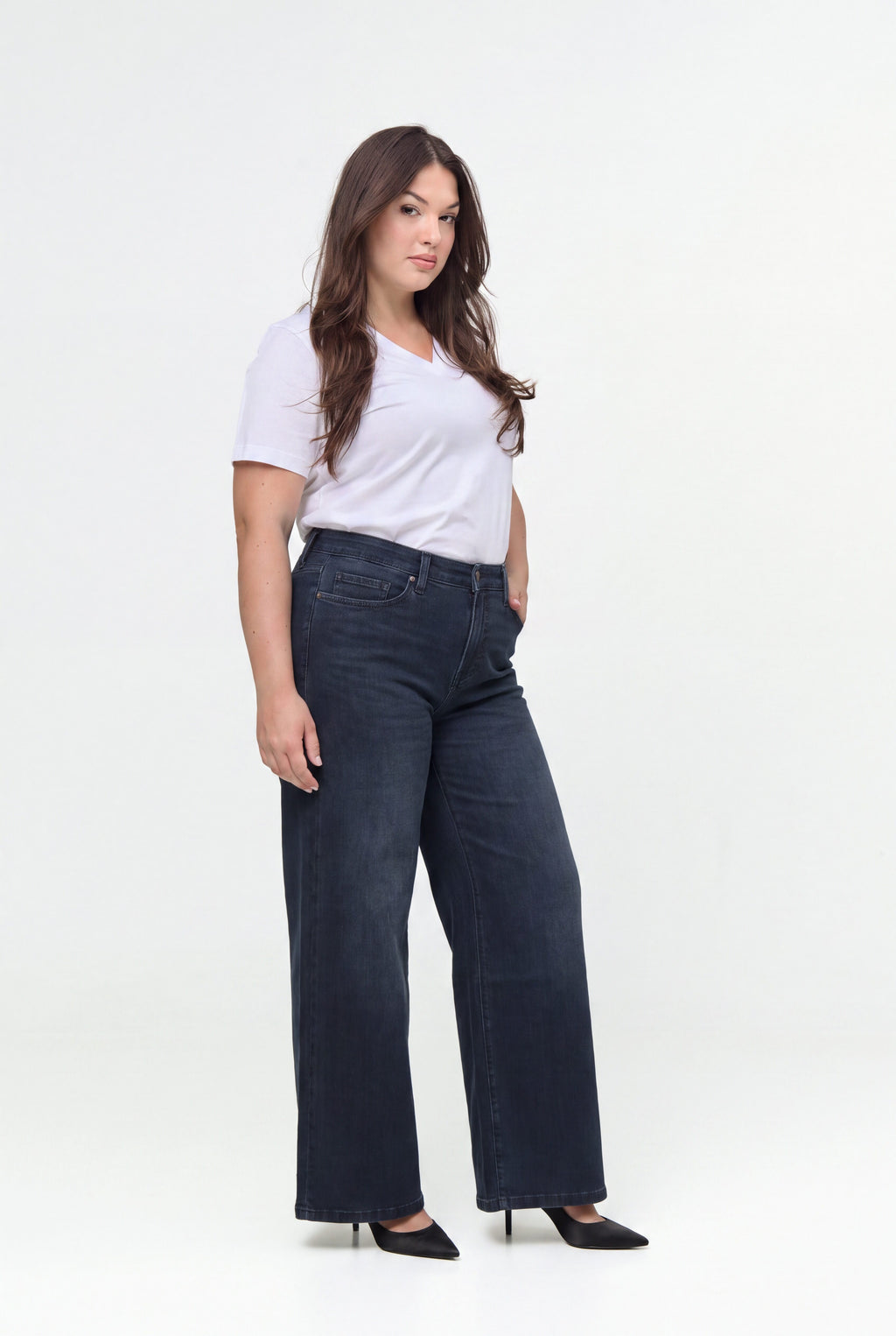 Jeans blauw FOX FACTOR.