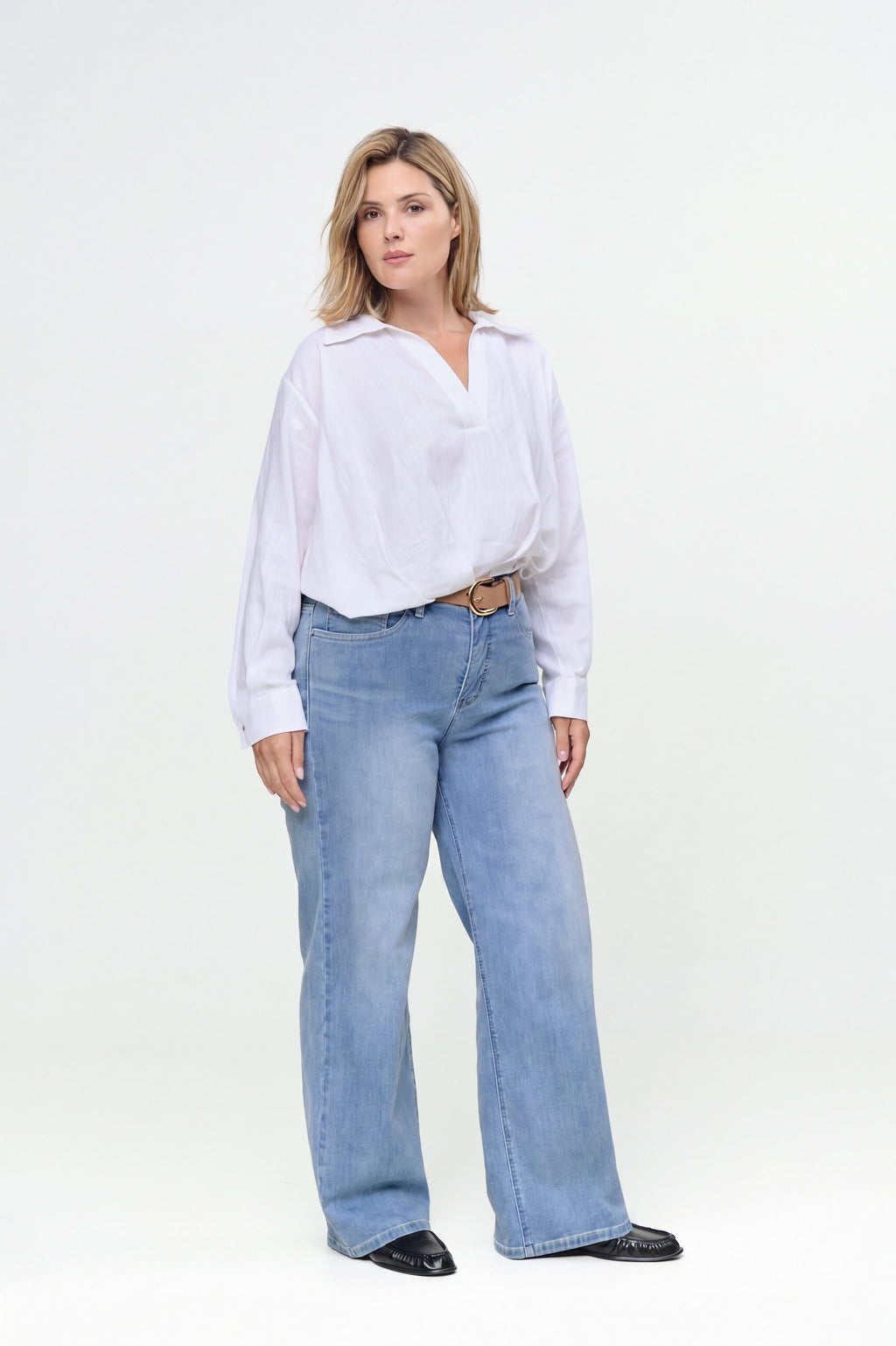 Jeans blauw FOX FACTOR.