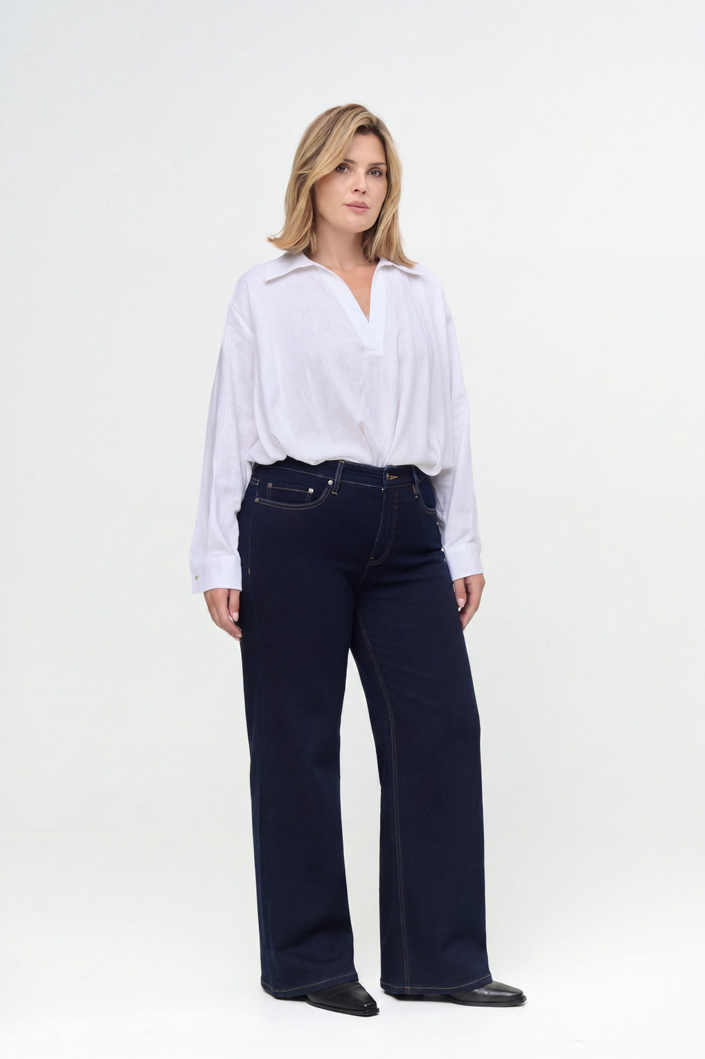 Jeans blauw FOX FACTOR.