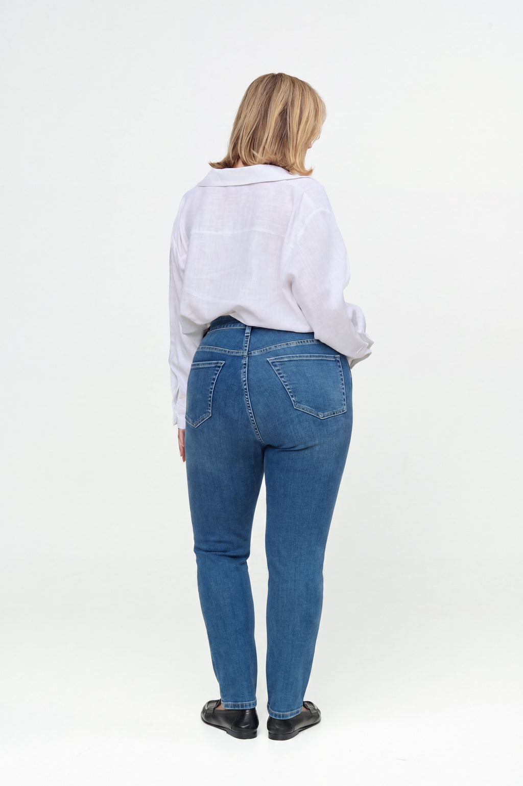 Jeans blauw FOX FACTOR.
