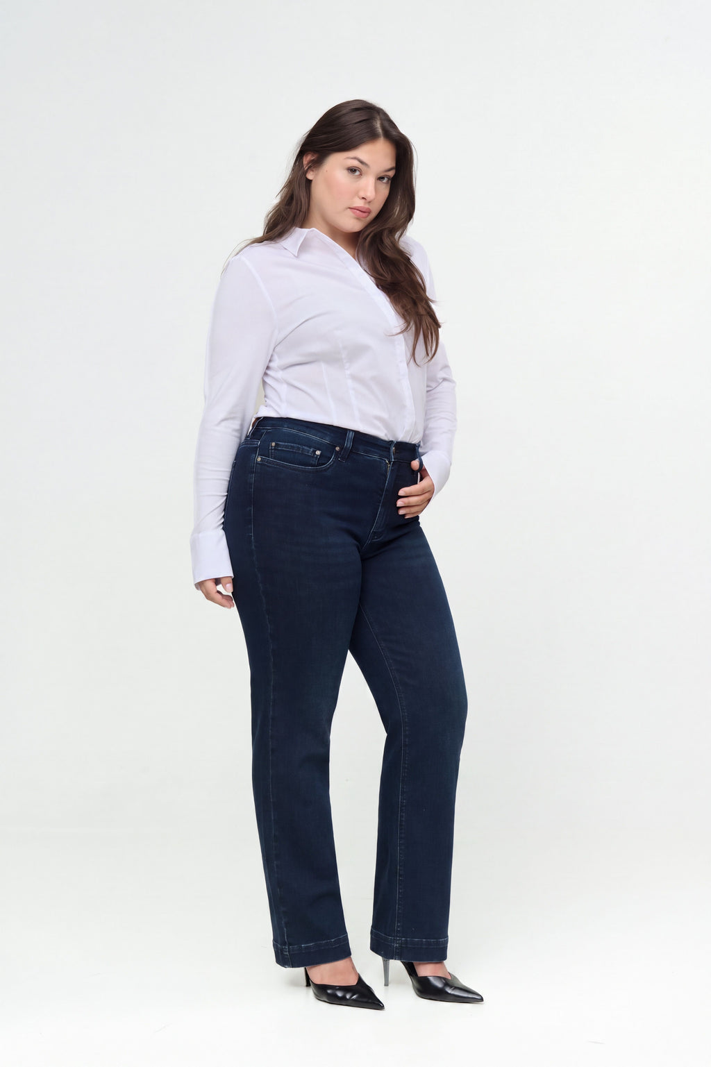 Jeans blauw FOX FACTOR.