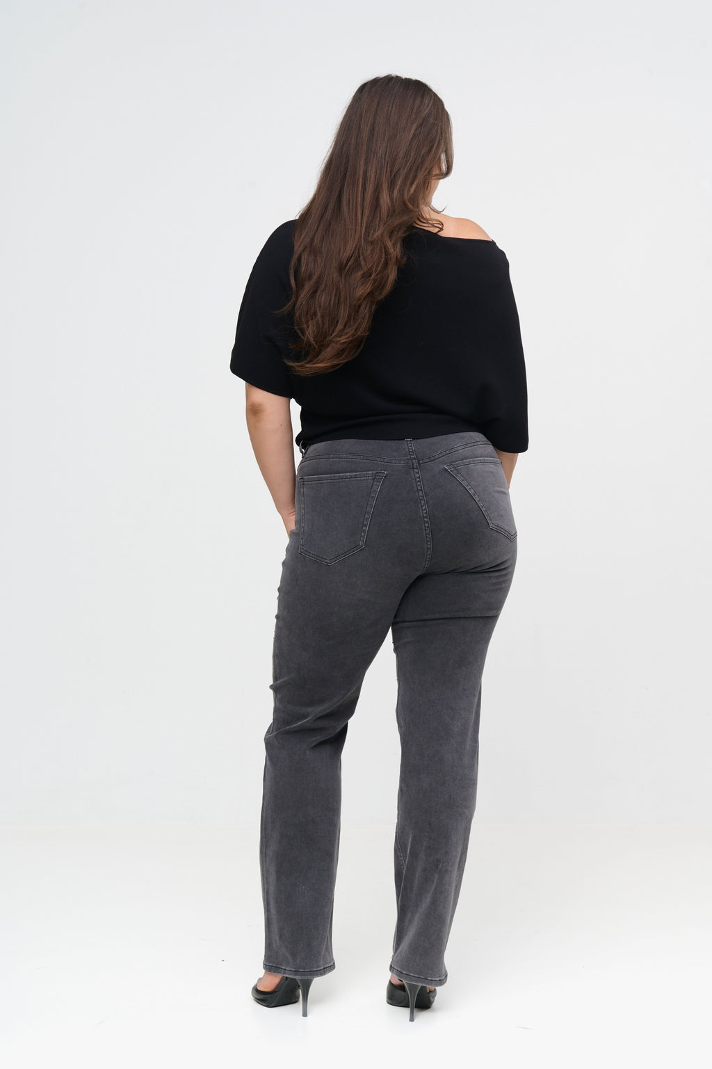 Jeans zwart FOX FACTOR.