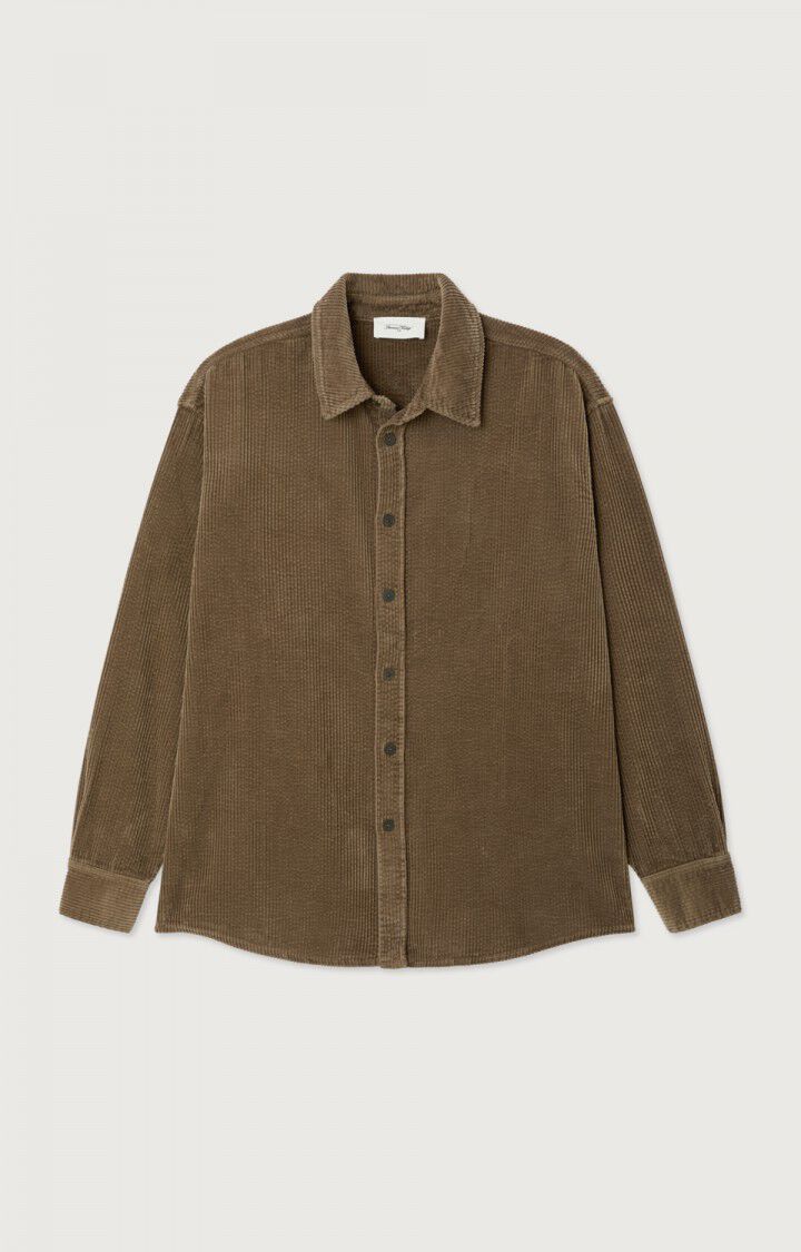 Hemden lange mouw groen www.am-vintage.com