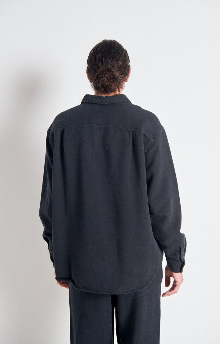 Hemden lange mouw grijs www.am-vintage.com