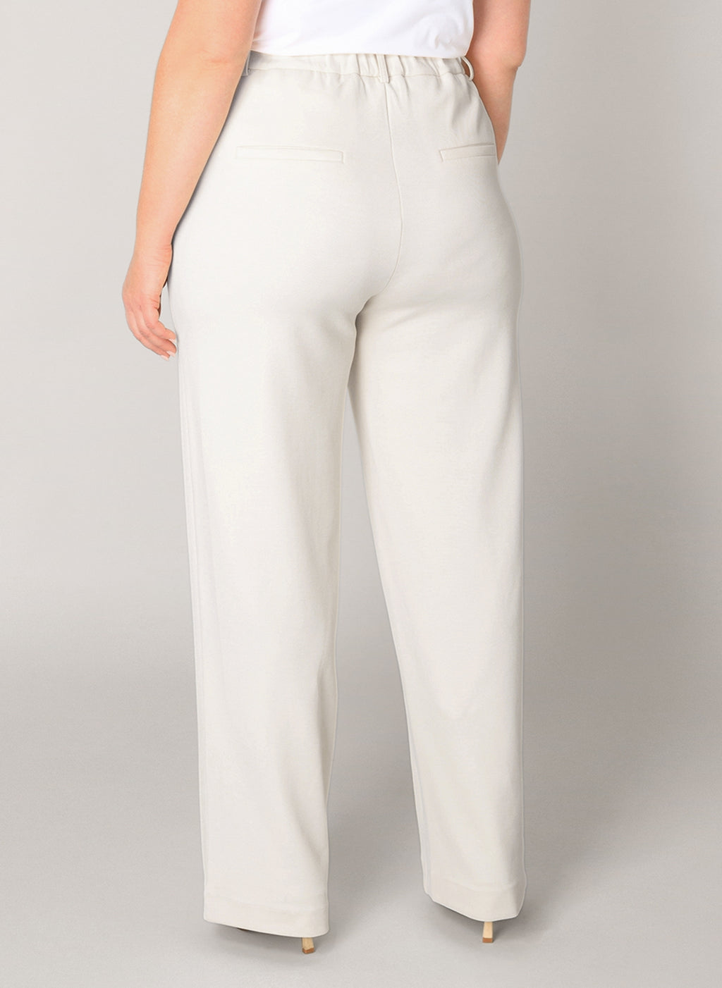 Broeken beige BASE LEVEL CURVY