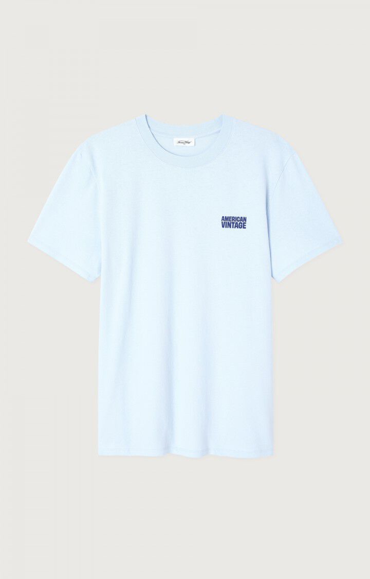 T-shirts korte mouw blauw American Vintage