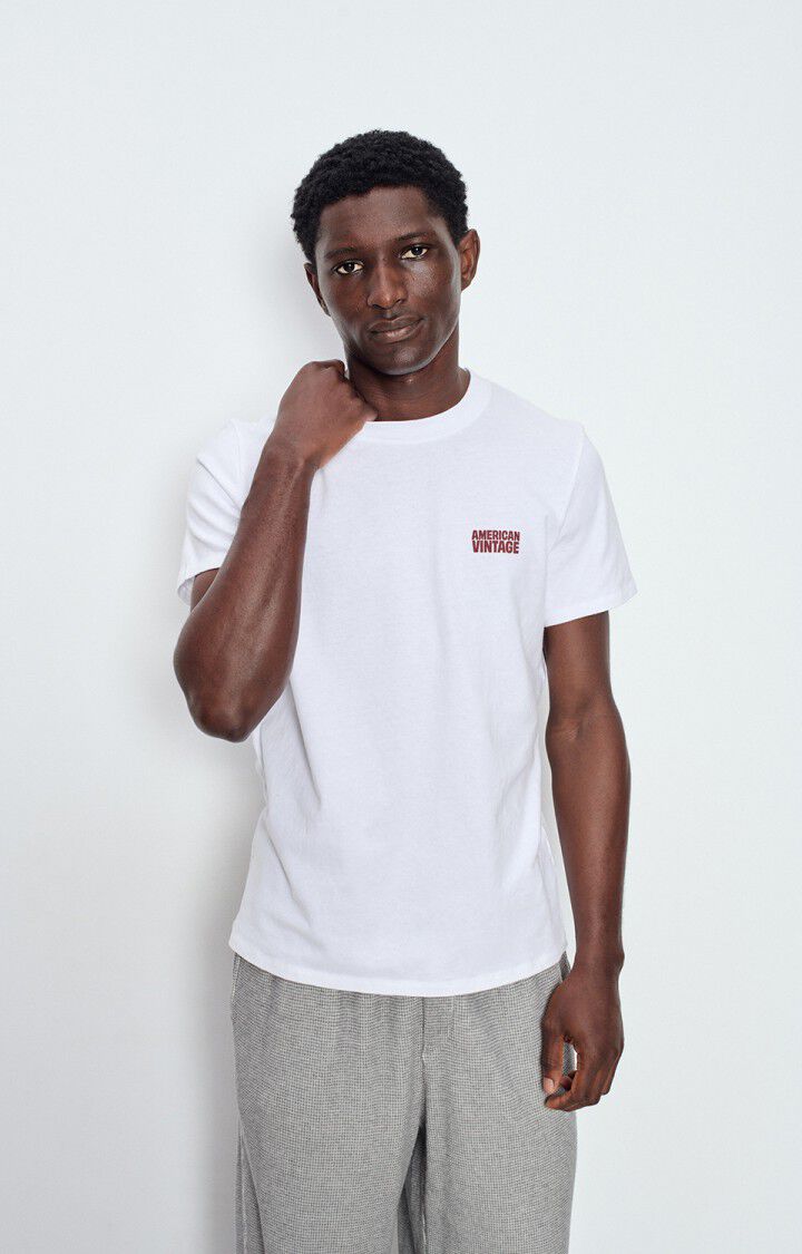 T-shirts korte mouw wit American Vintage