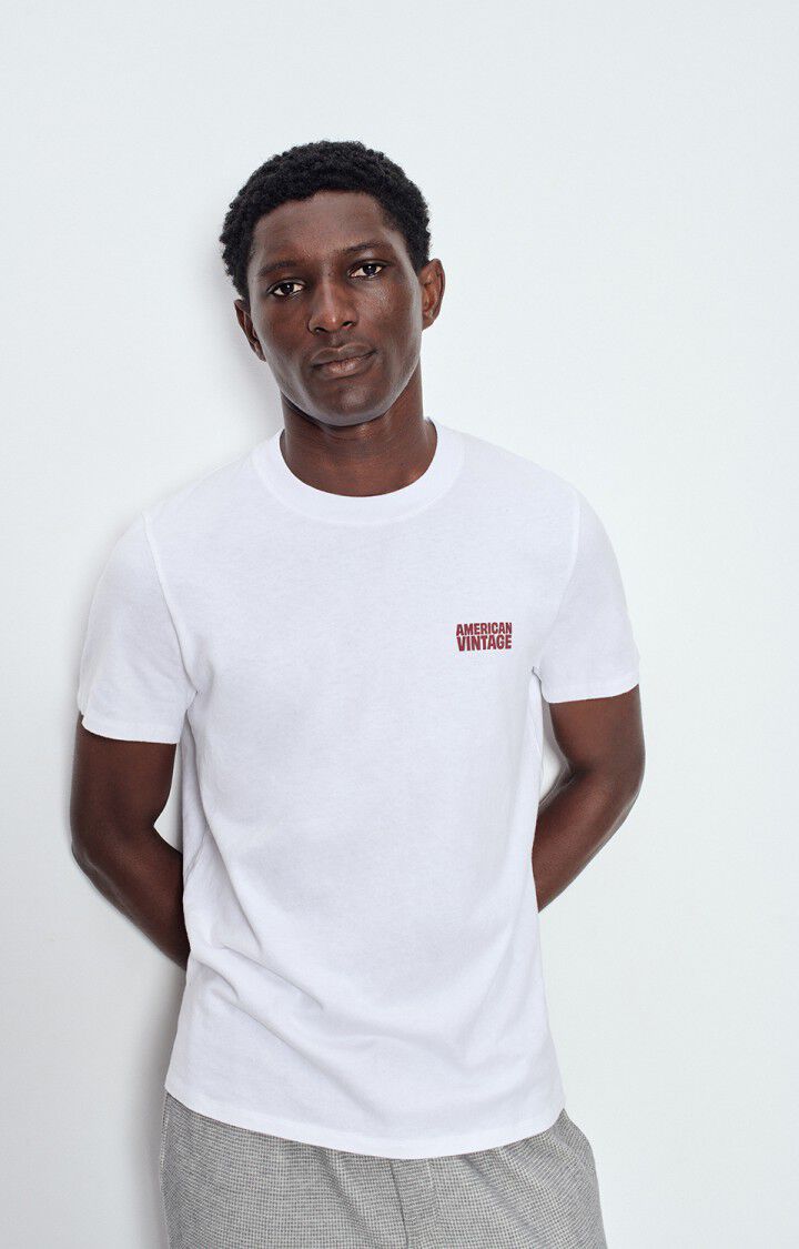 T-shirts korte mouw wit American Vintage