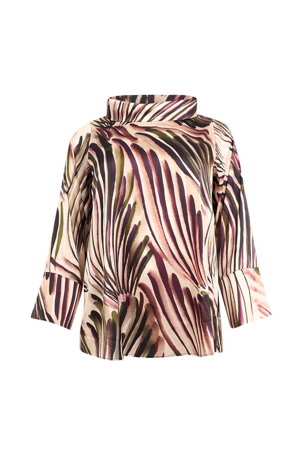 Blouses lange mouw multicolor Yoek