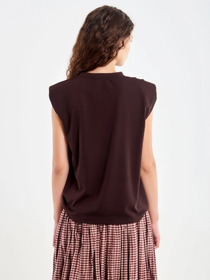 T-shirts korte mouw bruin Vicolo