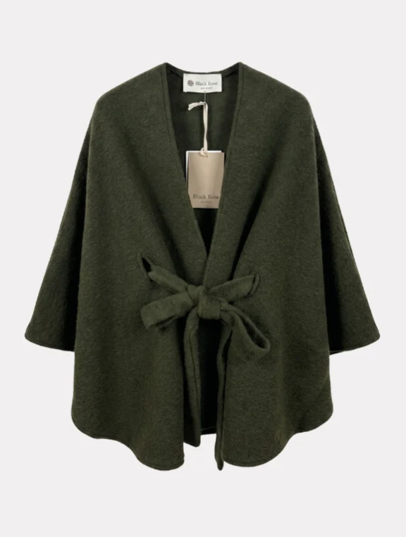 Capes groen BLACK ROSE