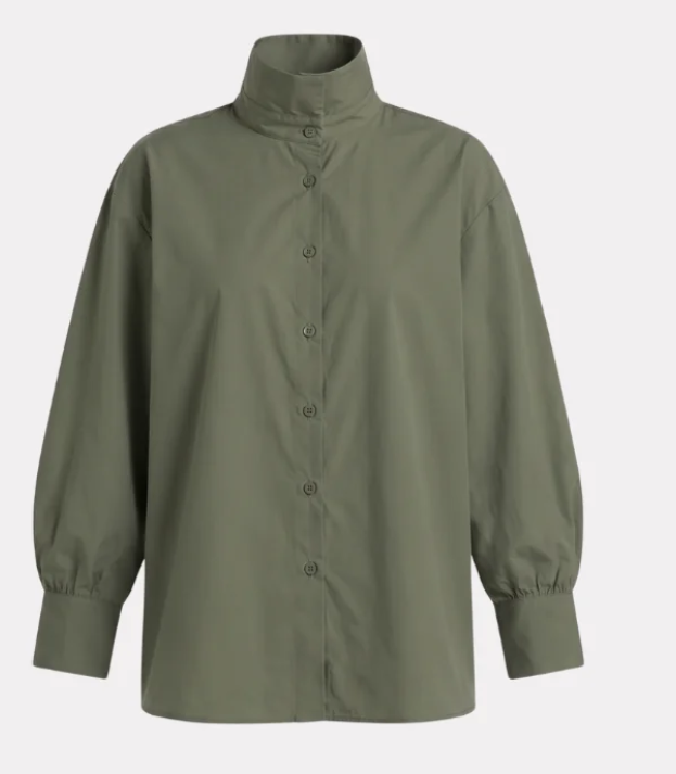 Blouses lange mouw groen BLACK ROSE