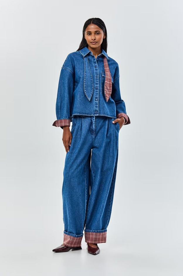 Jeans blauw CKS
