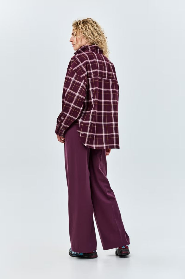 Broeken bordeaux CKS