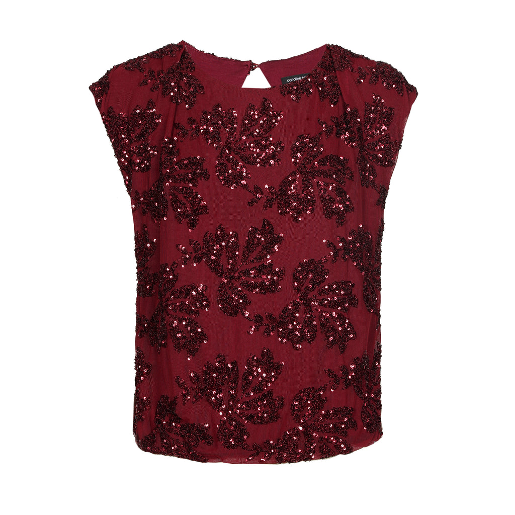 Tops oranje Caroline Biss