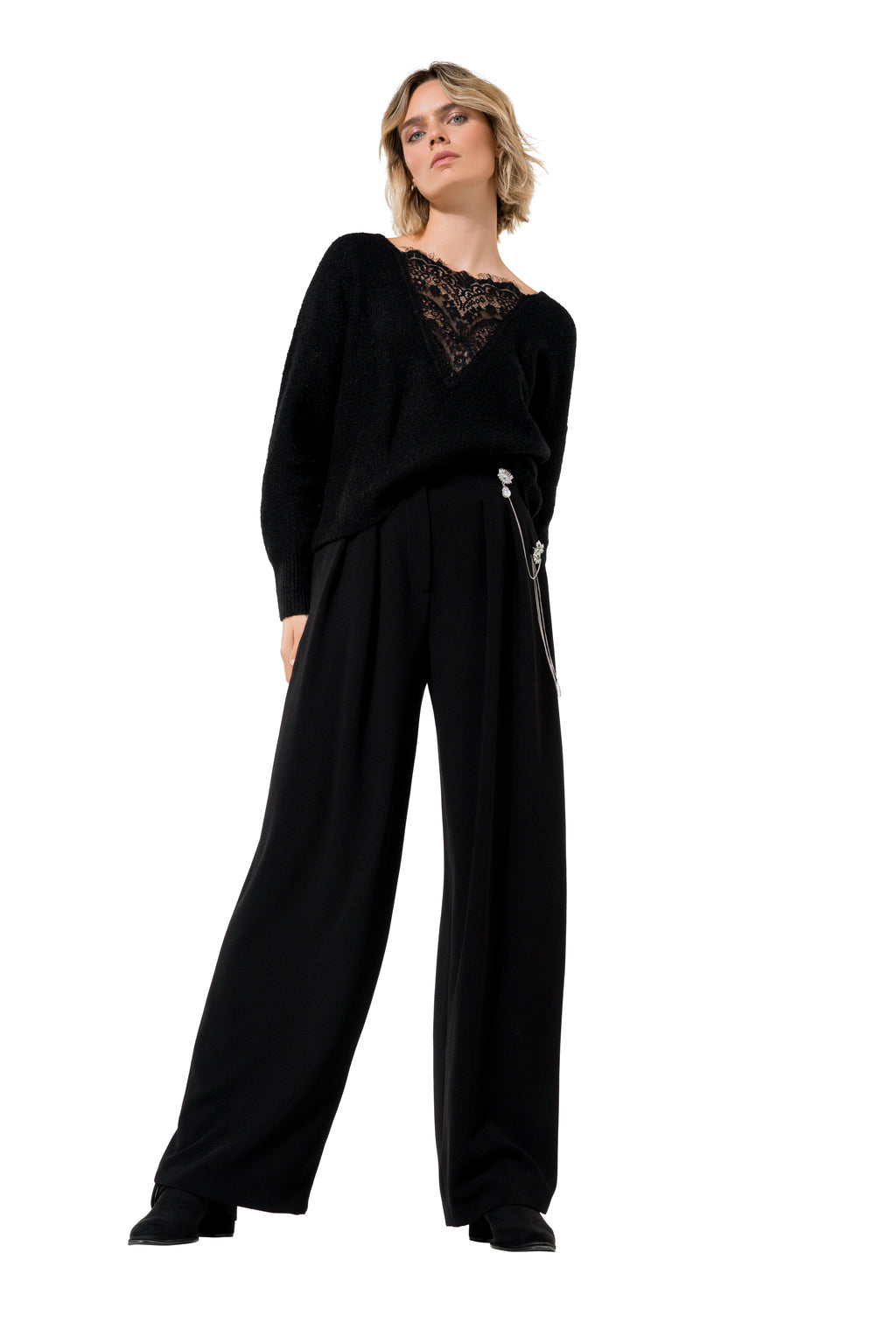 Pulls zwart Caroline Biss